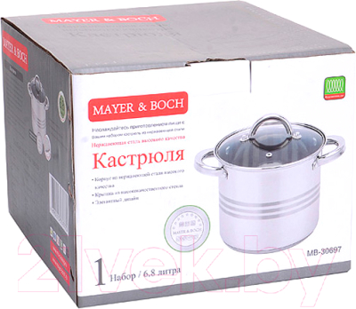 Кастрюля Mayer&Boch 30697 (6.8л)