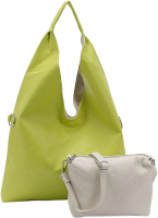 Набор сумок Passo Avanti 728-X203-SLB (2шт, светло-зеленый) - 
