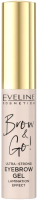 Гель для бровей Eveline Cosmetics Brow & Go! Transparent Суперфиксация (6мл) - 