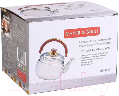 Чайник со свистком Mayer&Boch 1037