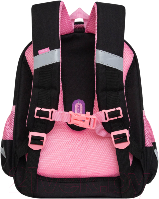 Школьный рюкзак Grizzly RAz-486-12 (черный)