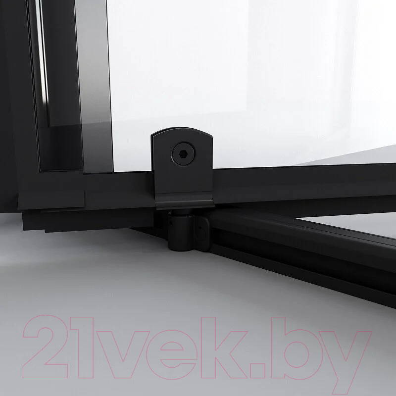 Душевой уголок Niagara 120x90x195 NG-85-12AB-A90B-34 (черный матовый/прозрачное стекло) — фото 3