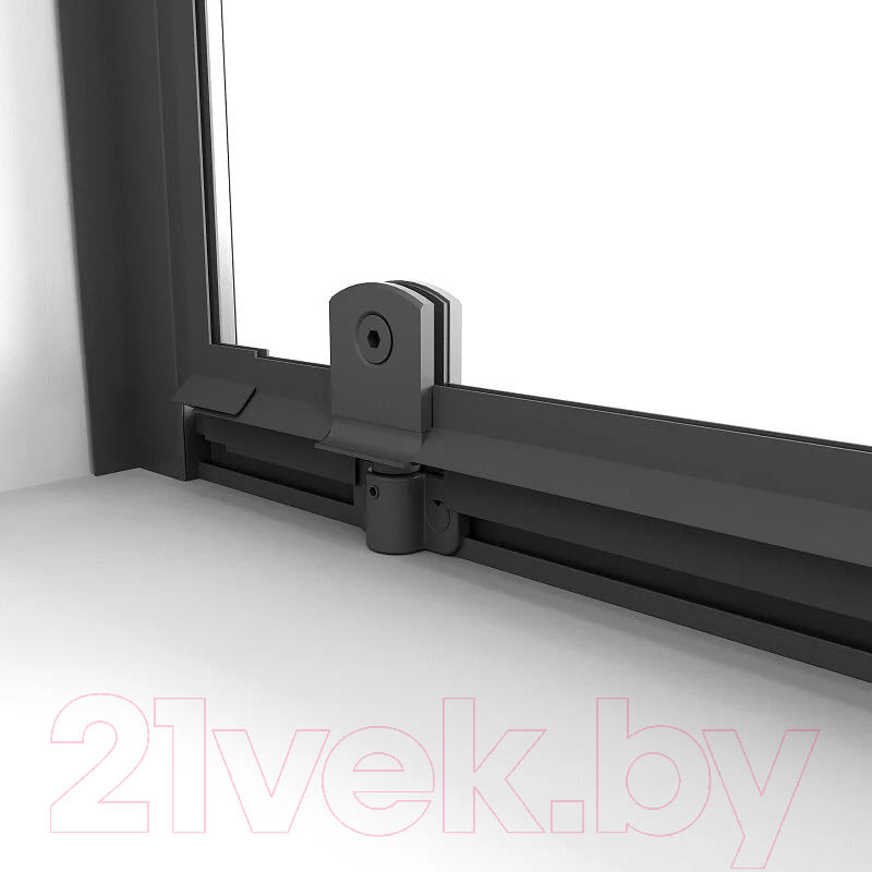 Душевой уголок Niagara 120x90x195 NG-85-12AB-A90B-34 (черный матовый/прозрачное стекло) — фото 4
