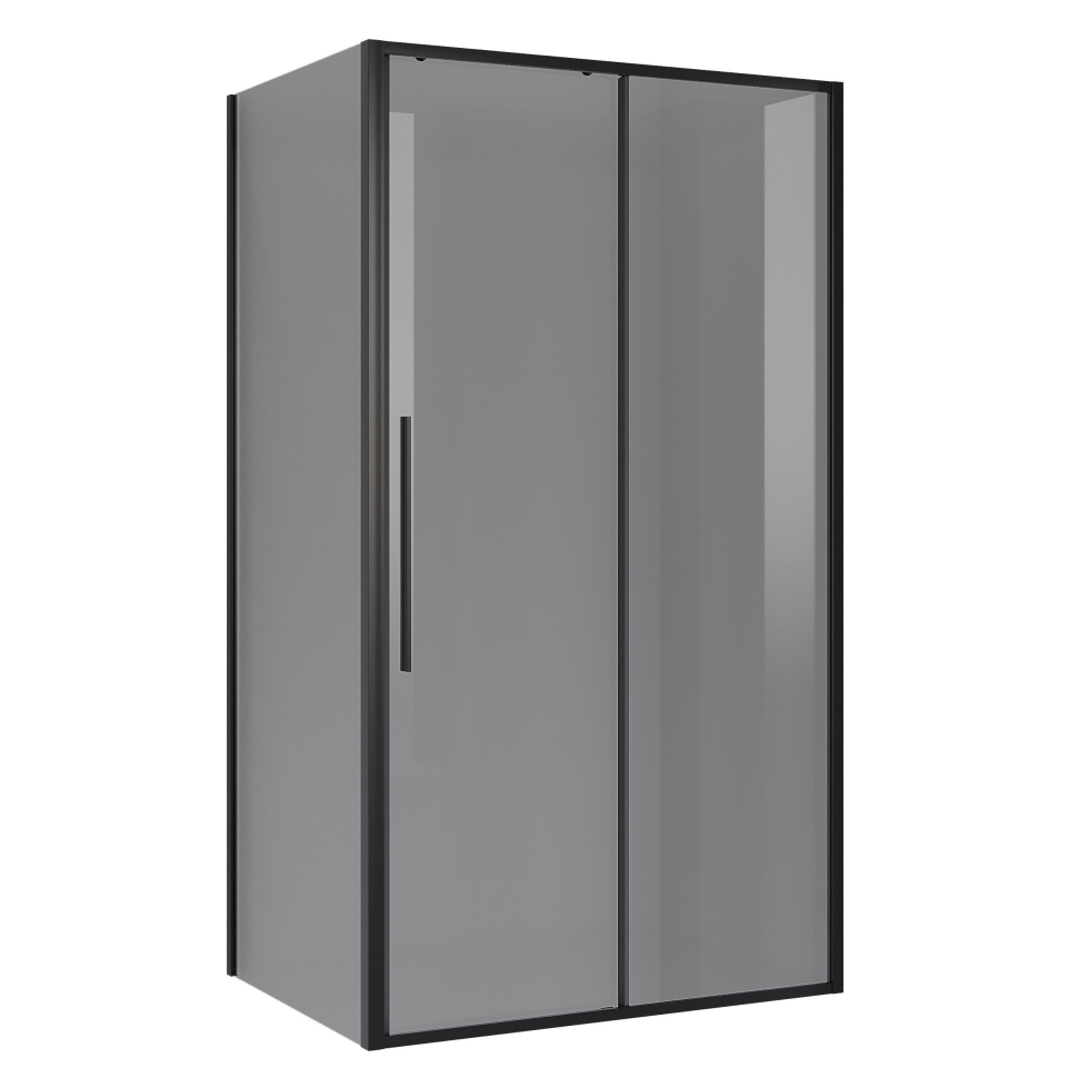 Душевой уголок Niagara 120x90x195 NG-85-12TB-TB90-34 (черный матовый/тонированное стекло)