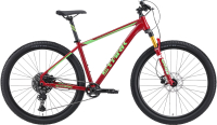 Велосипед STARK Armer 29.6 HD 2024 (18, бордовый/зеленый) - 