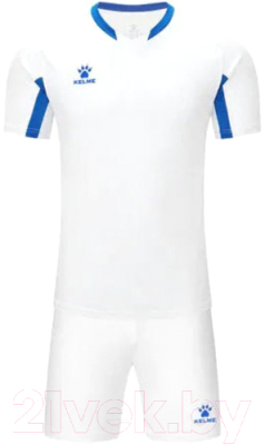 Футбольная форма Kelme Football suit / 7351ZB1129-104 (L, белый)