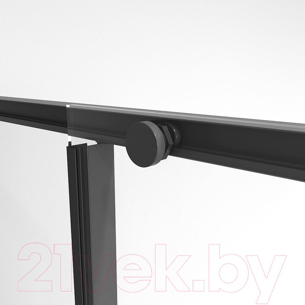 Душевой уголок Niagara 120x90x195 NG-84-12AB-A90B-34 (черный матовый/прозрачное стекло) — фото 3