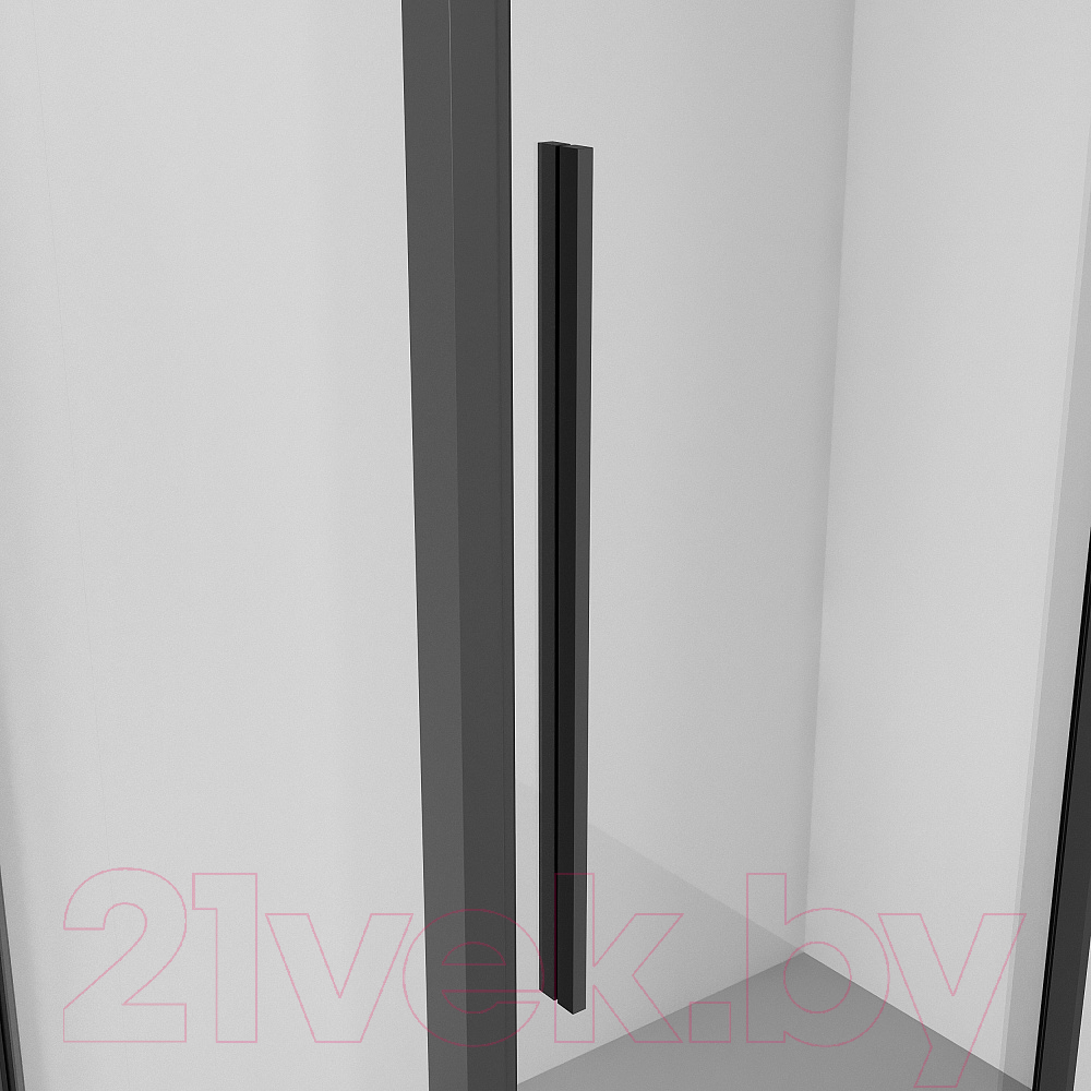 Душевой уголок Niagara 130x90x195 NG-84-13AB-A90B-34 (черный матовый/прозрачное стекло) — фото 5