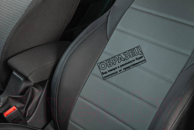 Комплект чехлов для сидений Seintex 85553 (черный, для Toyota Corolla 2007–2012)