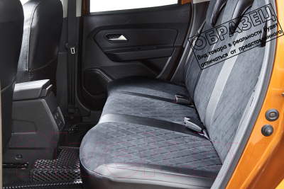 Комплект чехлов для сидений Seintex 96658 (черный, для Hyundai Santa Fe 2006–2013)