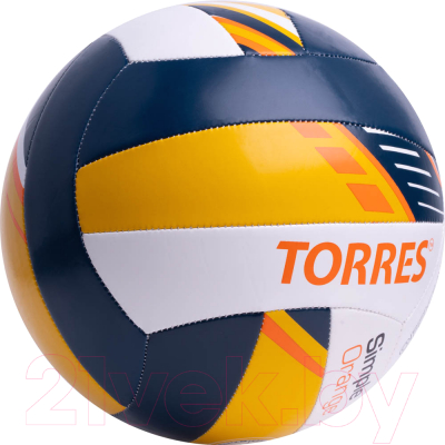 Мяч волейбольный Torres Simple Orange / V323125 (размер 5)