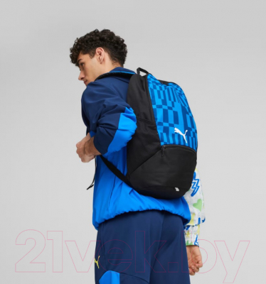 Рюкзак спортивный Puma IndividualRISE Backpack / 07991102 (синий/черный)