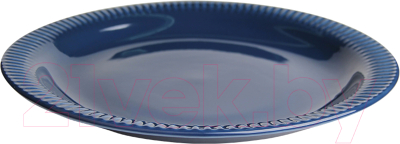 Блюдо AksHome Mulin 26.5x3 (синий)