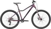 Велосипед STARK Viva 27.2 D 2024 (14.5, фиолетовый матовый/черный) - 
