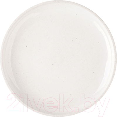 Блюдо AksHome Stone Clay 30x4.5 (белый)