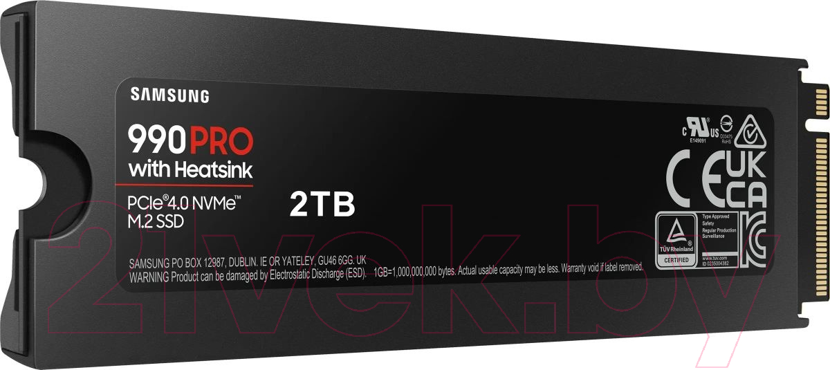 SSD диск Samsung 990 Pro 2TB (MZ-V9P2T0CW) — фото 2