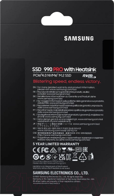 SSD диск Samsung 990 Pro 2TB (MZ-V9P2T0CW)