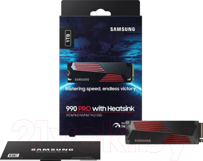 SSD диск Samsung 990 Pro 1TB (MZ-V9P1T0CW)