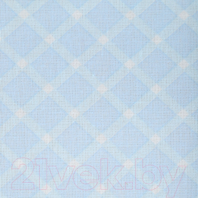 Простыня Атра Виши 140x200x20 / 10416918 (голубой)