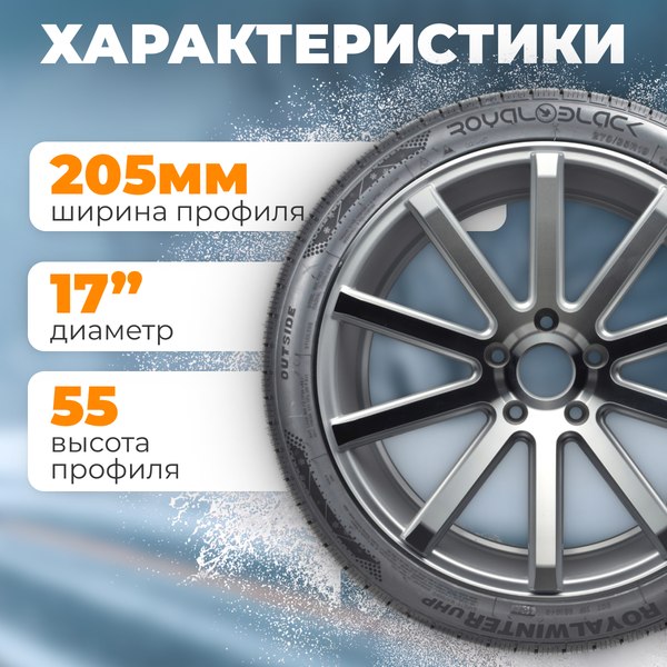 Зимняя шина ROYAL BLACK Royal Winter UHP 205/55R17 95V XL