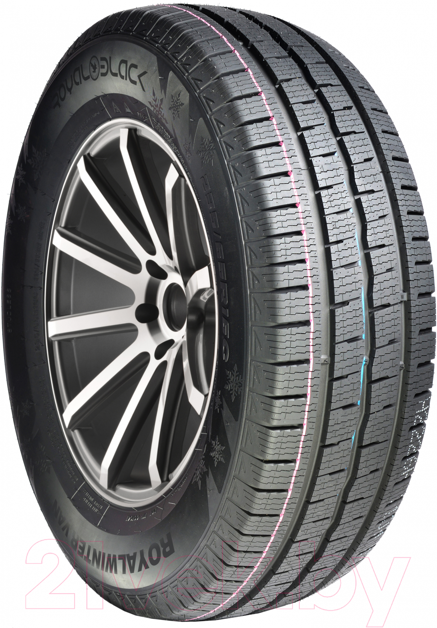 Зимняя легкогрузовая шина ROYAL BLACK Royal Winter VAN 195/75R16C 107/105R