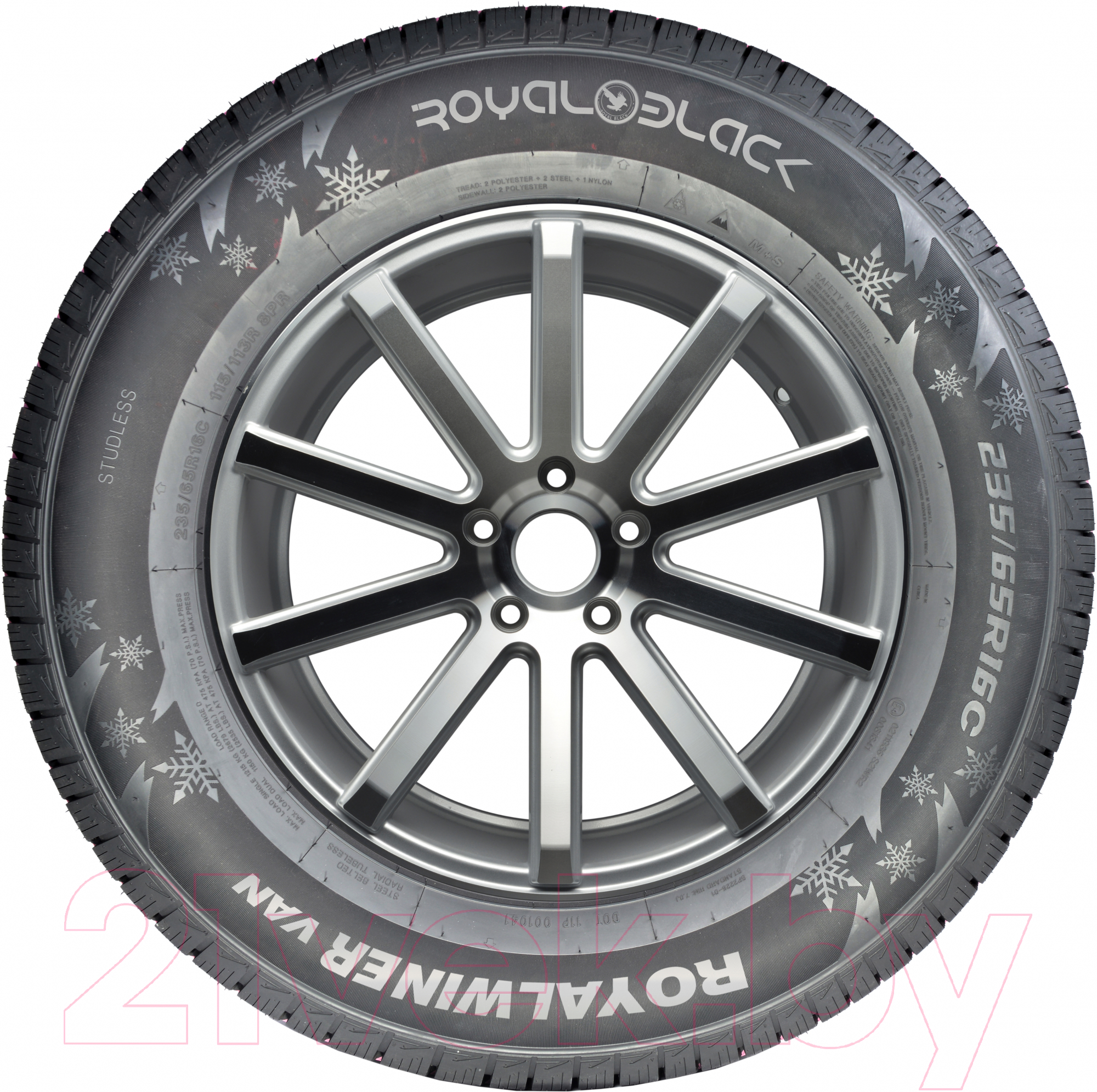 Зимняя легкогрузовая шина ROYAL BLACK Royal Winter VAN 195/75R16C 107/105R