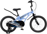 Детский велосипед Maxiscoo Cosmic Стандарт 18 2024 / MSC-C1833 (небесно-голубой матовый) - 