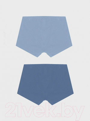 Комплект мужских трусов Mark Formelle 411216-2 (р.90-100, серо-голубой/деним)