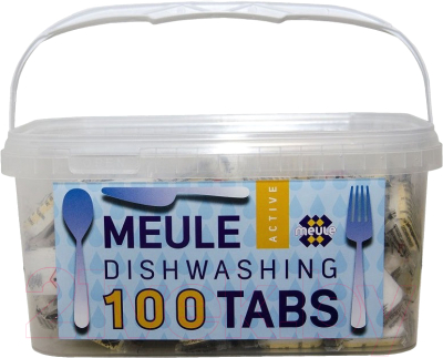 Таблетки для посудомоечных машин Meule Актив (100шт)