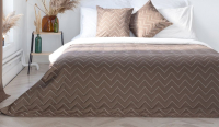 Набор текстиля для спальни Pasionaria Сканди 220x240 с подушками 40x60 (коричневый) - 