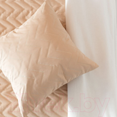 Набор текстиля для спальни Pasionaria Сканди 220x240 с подушками 40x60 (бежевый)