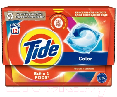 Капсулы для стирки Tide Color (12x16.8г)