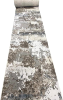 Ковровая дорожка Radjab Carpet Панама 8984A / 9632RK (1.2x25, Dark Beige/White) - 