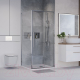 Миниатюра изображения товара Душевой уголок Niagara 110x80x195 / NG-64-11A-A80-34 (хром/прозрачное стекло)