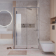 Миниатюра изображения товара Душевой уголок Niagara 110x90x195 / NG-66-11A-A90-34 (хром/прозрачное стекло)