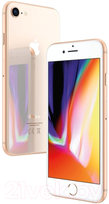 Смартфон Apple iPhone 8 128GB / 2AMX182 восстановленный Breezy Грейд A (золото)