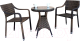 Комплект садовой мебели ForGarden Bremen Lux + стол Geneva Lux 60 / BN10913 - 