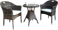 Комплект садовой мебели ForGarden Geneva Lux + стол Geneva Lux 60 / BN10914 - 