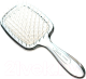 Расческа Janeke Superbrush Small Limited Edition CRSP235 BIA (серебристый/белый) - 
