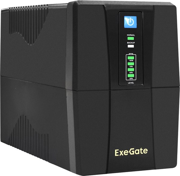 ИБП ExeGate Power Back BNB-800.LED.AVR.EURO (EP212516RUS)