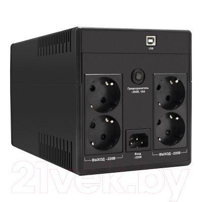Изображение товара ИБП ExeGate SpecialPro UNB-1200.LED.AVR.4SH.USB (EP285490RUS)