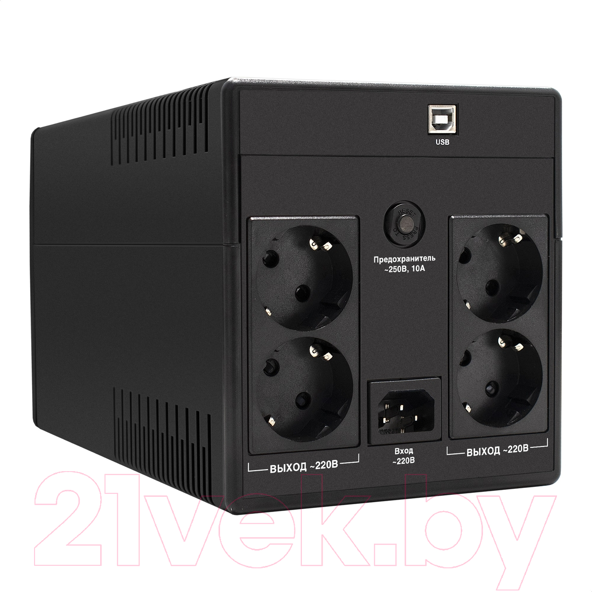 ИБП ExeGate SpecialPro UNB-1200.LED.AVR.4SH.USB (EP285490RUS) — фото 2