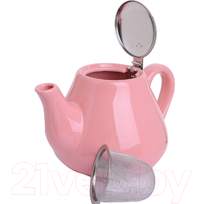 Заварочный чайник Loraine 30637 (розовый)