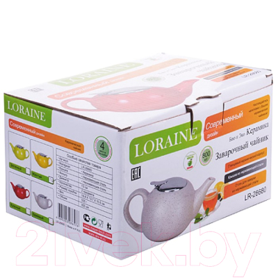 Заварочный чайник Loraine 28680-3