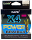 Миниатюра изображения товара Леска плетеная Dayo Power Braid X4 0.16мм (100м, темно-зеленый)