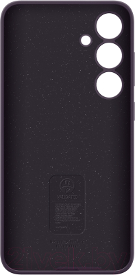 Чехол-накладка Samsung Silicone Case для Galaxy S24+ / EF-PS926TEEGWW (темно-фиолетовый)