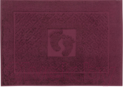Полотенце АртПостель Ножки классик Темно-бордовый (50x70)