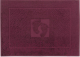 Полотенце АртПостель Ножки классик Темно-бордовый (50x70) - 
