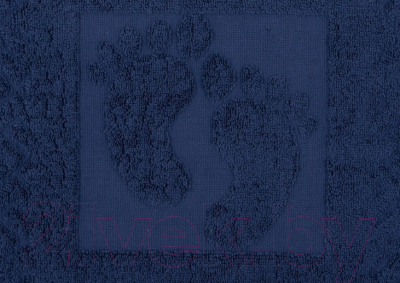 Полотенце АртПостель Ножки классик Темно-синий (50x70)