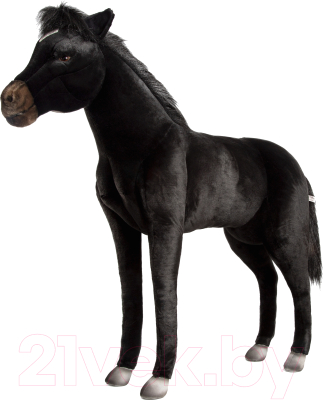 Мягкая игрушка Hansa Сreation Лошадь / 4058 (черный)